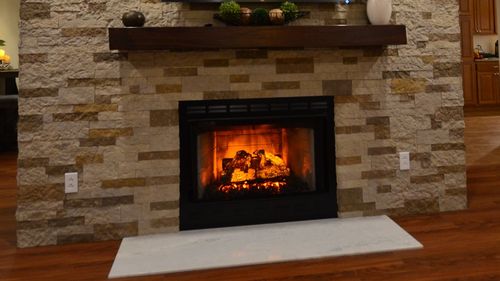 Electric Fireplace Log Insert 