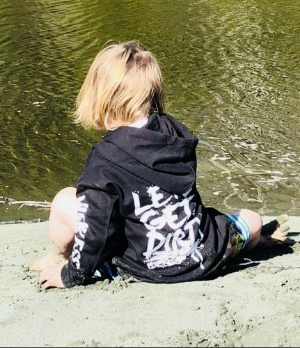 Customer photo review of AB LET'S GET DIRTY (TODDLER) HOODIE
