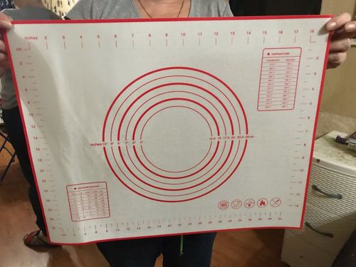 Customer photo review of Tapis Silicone Patisserie - Petite Taille