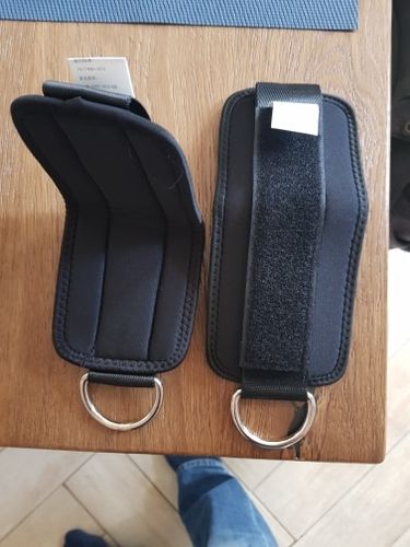 Customer photo review of Sangle cheville pour le travail des fessiers sur poulie