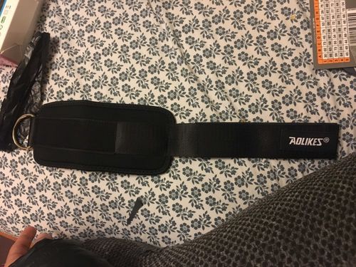 Customer photo review of Sangle cheville pour le travail des fessiers sur poulie