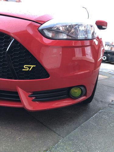 Customer photo review of Focus ST MK3 Fog Light Armour
