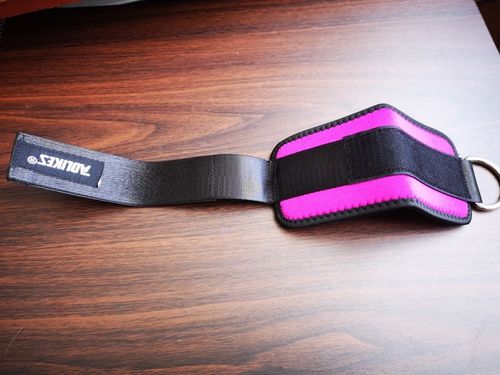 Customer photo review of Sangle cheville pour le travail des fessiers sur poulie