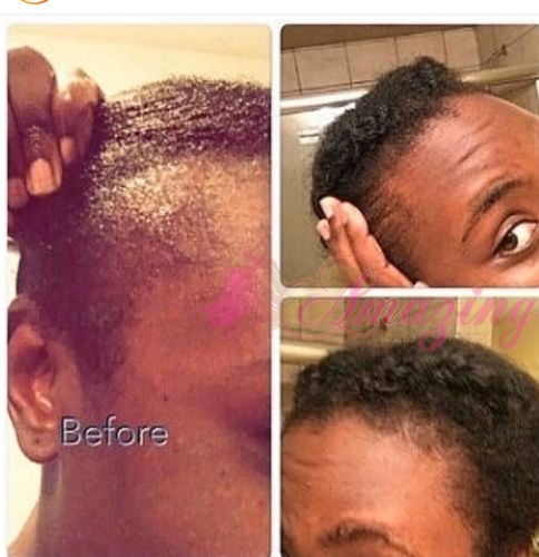 Customer photo review of Omez Beauty products - Authentic Chebe Powder