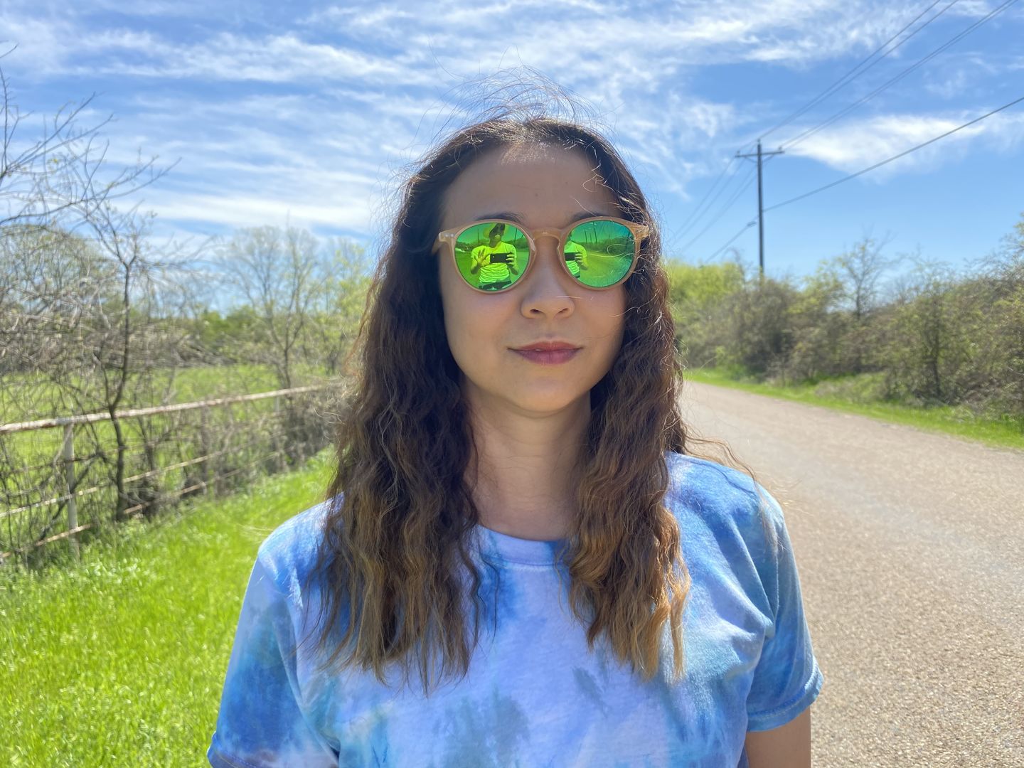 Customer photo review of Cubano - Seafoam Mirror