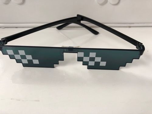 Customer photo review of Bonecrusher Pixels Sunglasses