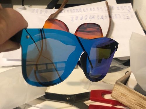 Customer photo review of Cosmos Sunglasses