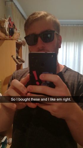 Customer photo review of Wildrider Sunglasses