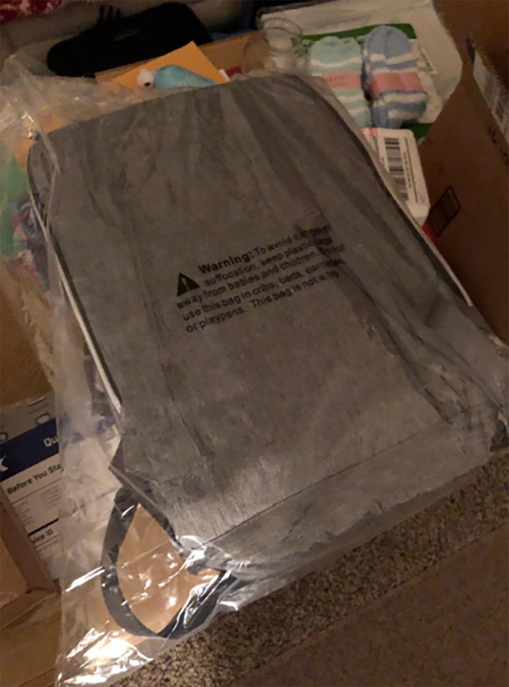 Customer photo review of Explorer Diaper Backpack (40% Off NOW!)