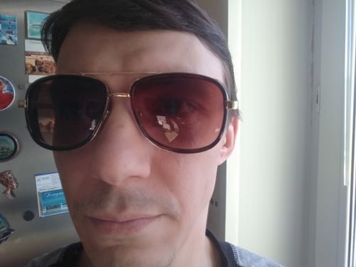 Customer photo review of Tony Stark Sunglasses