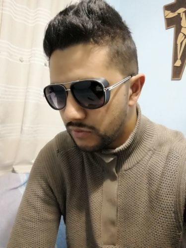 Customer photo review of Tony Stark Sunglasses