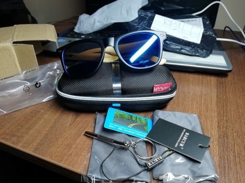 Customer photo review of Smokescreen Sunglasses