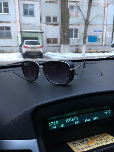Customer photo review of Tony Stark Sunglasses