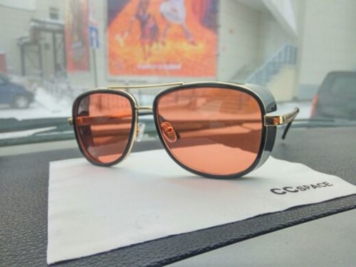 Customer photo review of Tony Stark Sunglasses