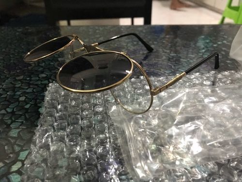 Customer photo review of Tracks Sunglasses