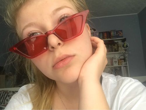 Customer photo review of Rosemary Sunglasses