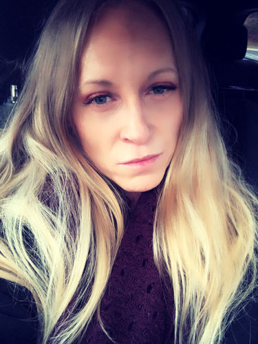Customer photo review of Full Shine Tape in Hair Extensions 100% Virgin Human Hair Balayage (#18/22/60)