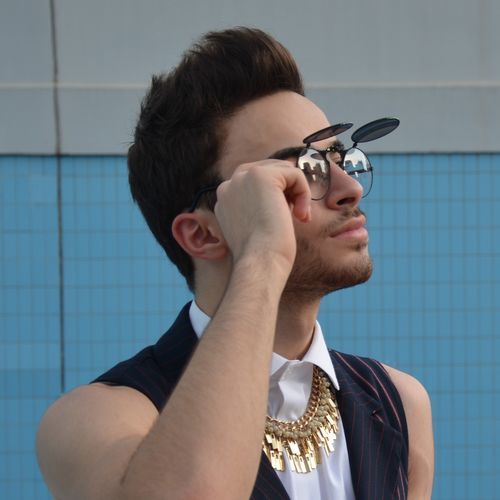 Customer photo review of The Bullet Sunglasses