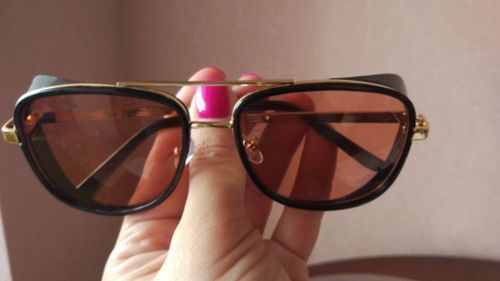 Customer photo review of Tony Stark Sunglasses