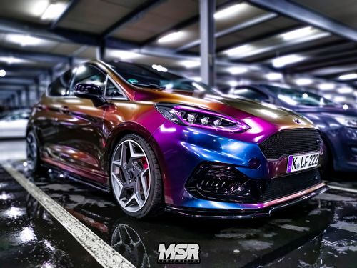 Customer photo review of Fiesta MK8 ST/ST Line Race Style Fog Light Armour