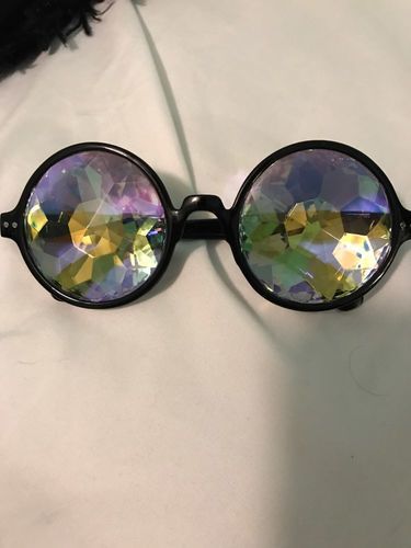 Customer photo review of Cykes Kaleidoscope Glasses