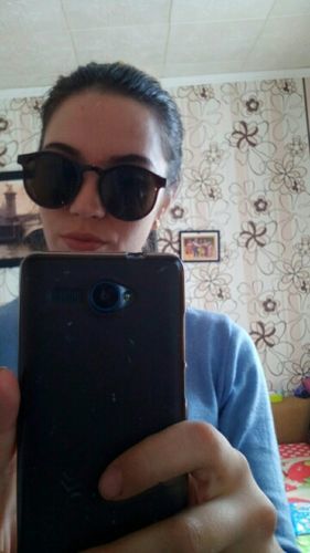 Customer photo review of Scrooloose Sunglasses