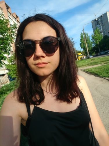 Customer photo review of Scrooloose Sunglasses