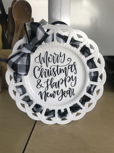 Customer photo review of Mesh Stencil - Work for Good - 8.5 x 11