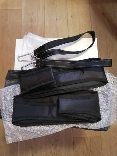 Customer photo review of Larges angles abdominaux robuste 130kg avec rembourrage doux et mousqueton de sécurité en acier