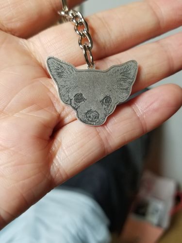 Customer photo review of Silvercut™ Keychain