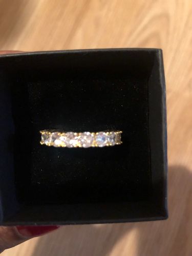 Customer photo review of ETERNITY DIAMOND RING