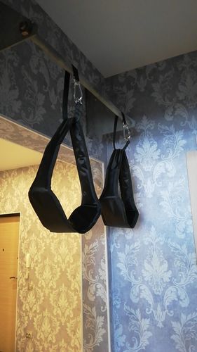 Customer photo review of Larges angles abdominaux robuste 130kg avec rembourrage doux et mousqueton de sécurité en acier