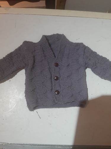 Customer photo review of Baby Mystery Knitting Box
