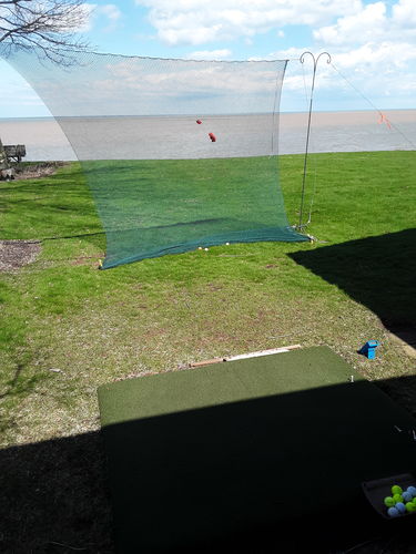 Customer photo review of Ernest Sports ES12 Player Golf Launch Monitor