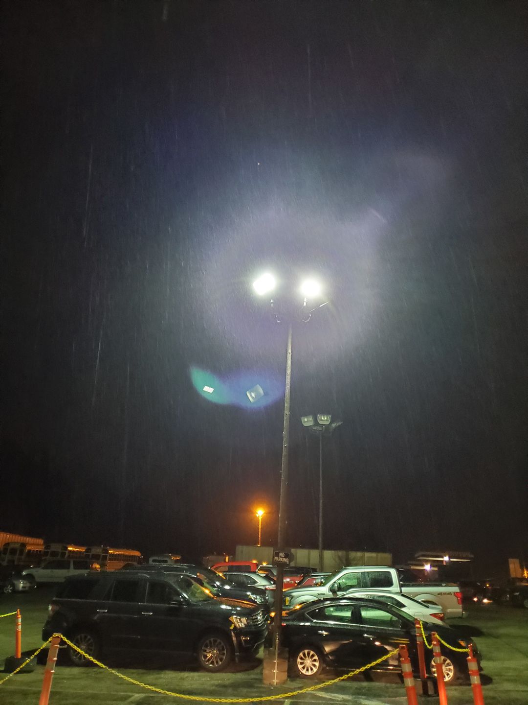 Customer photo review of LED Pole Light 150 Watt 5700K Black AM