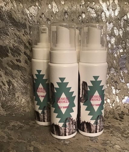 Customer photo review of Desert Bronze Self Tanning Mousse **READY TO SHIP**