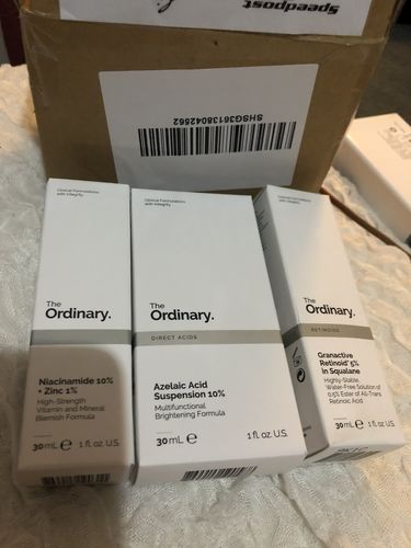 Customer photo review of Azelaic Acid Suspension 10%