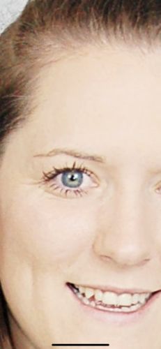 Customer photo review of Rose Quartz Magnetic Eyelashes and Eyeliner Kit