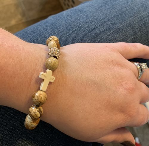 Customer photo review of ' Thou Art With Me ' Bracelets