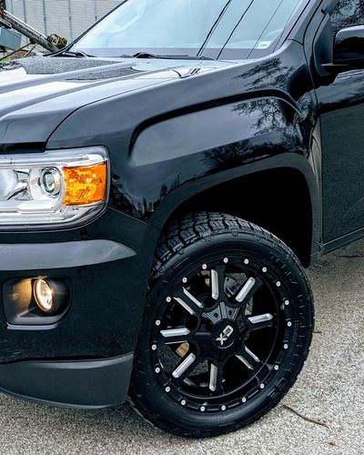 Customer photo review of blue shine™ | premium tire shine