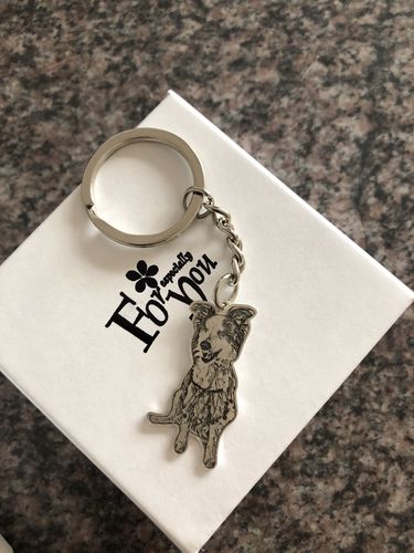 Customer photo review of Silvercut™ Keychain