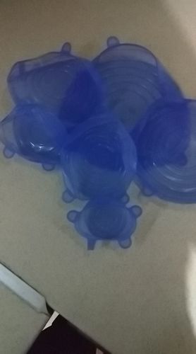 Customer photo review of 6 Couvercles extensibles en Silicone