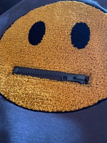 Customer photo review of Straight Face Hoodie