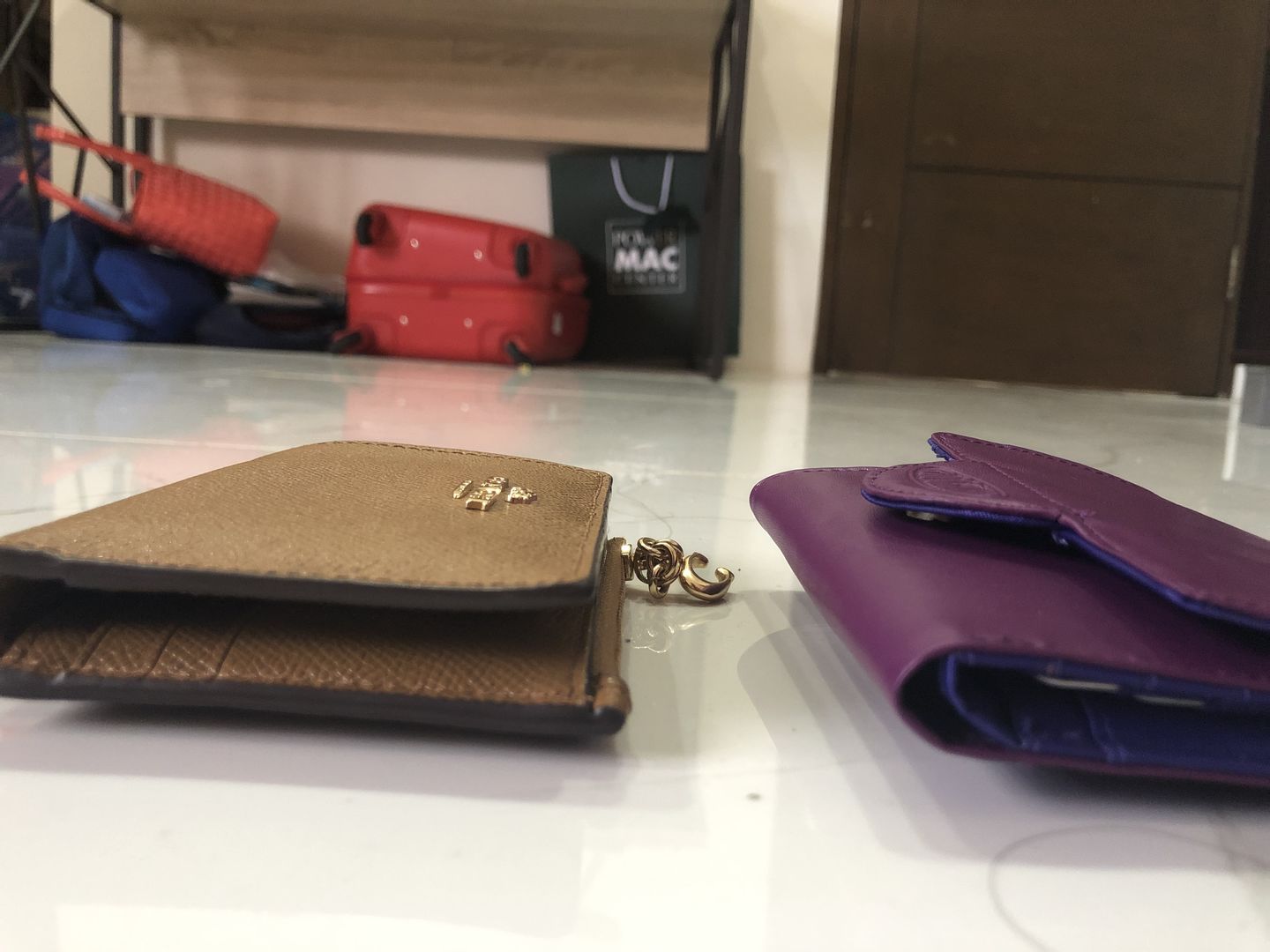 Customer photo review of Leather L-Shape Brown