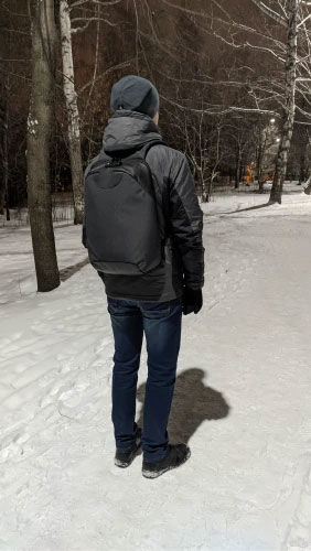 Customer photo review of Be-Travel™ | Sac à dos multifonction