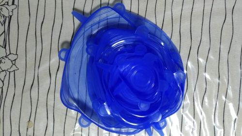 Customer photo review of 6 Couvercles extensibles en Silicone