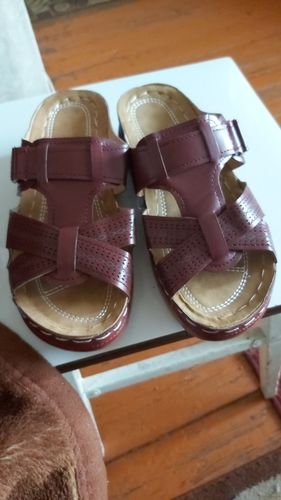 Customer photo review of Dr. HOME™ - ORTHOPEDIC  OPEN TOE WOMEN SANDALS