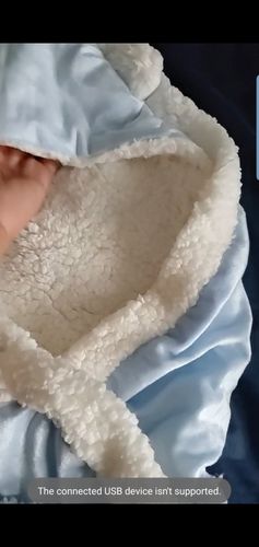 Customer photo review of Baby Swaddle Blanket