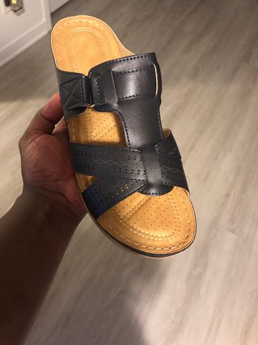 Customer photo review of Dr. HOME™ - ORTHOPEDIC  OPEN TOE WOMEN SANDALS