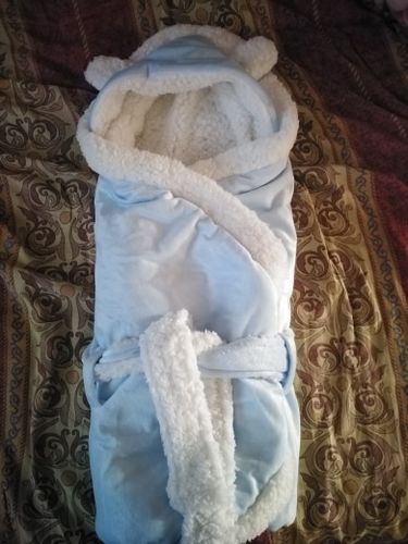 Customer photo review of Baby Swaddle Blanket